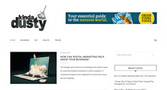 Desktop Screenshot of kindadusty.com